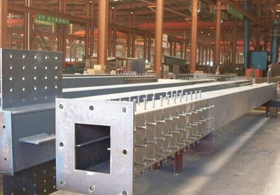 Steel structure box column 