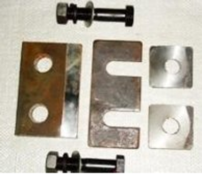 Profiled crane trace press plate